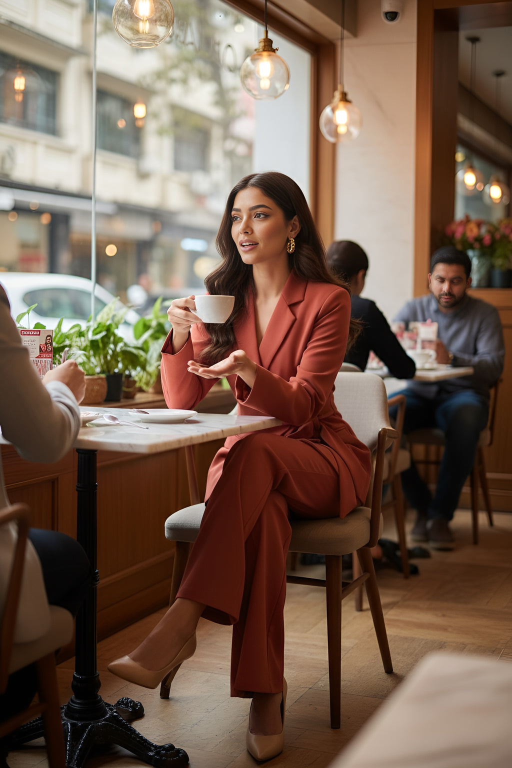 Terra Grace Blazer and Pantsuit Co-ord