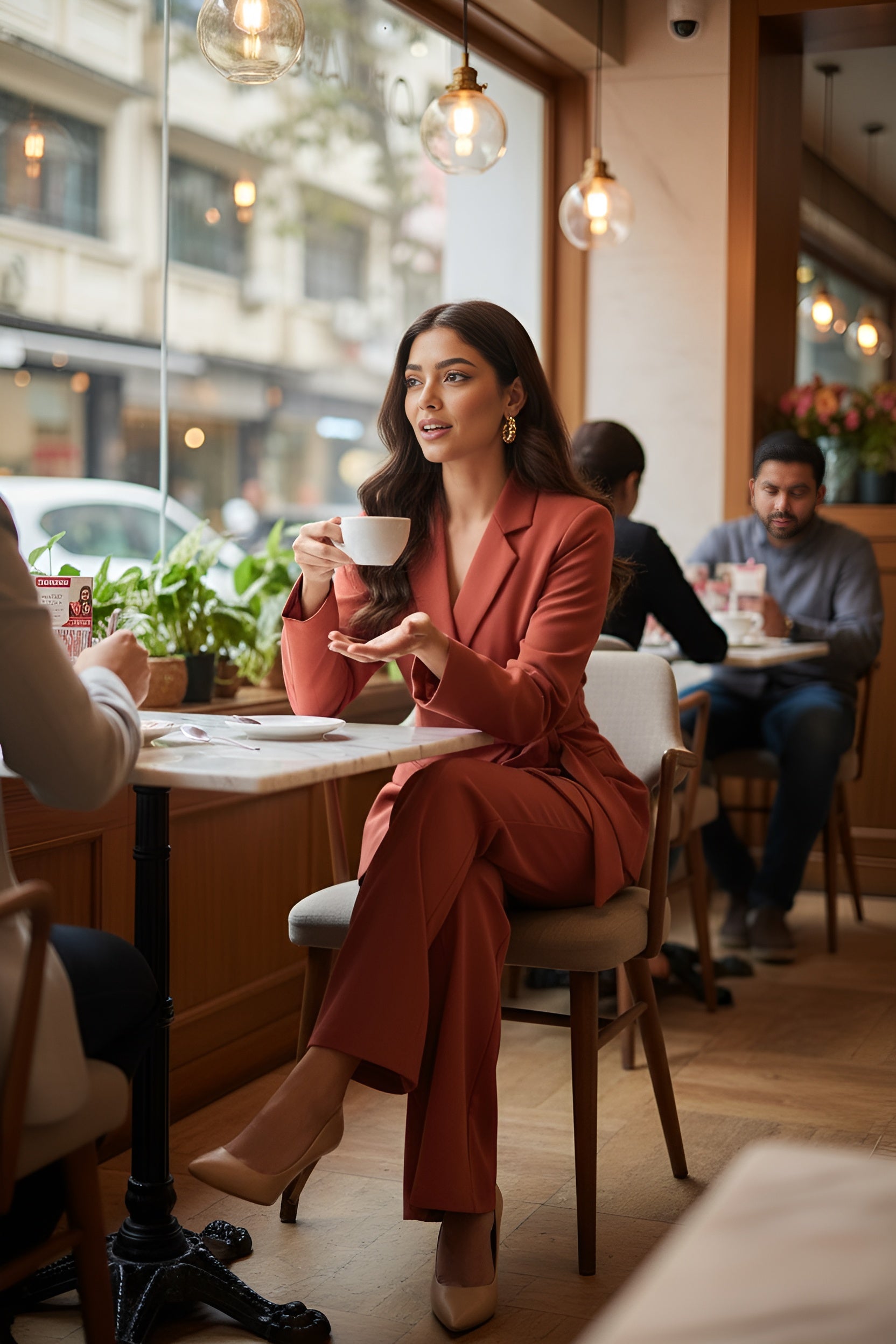 Terra Grace Blazer and Pantsuit Co-ord