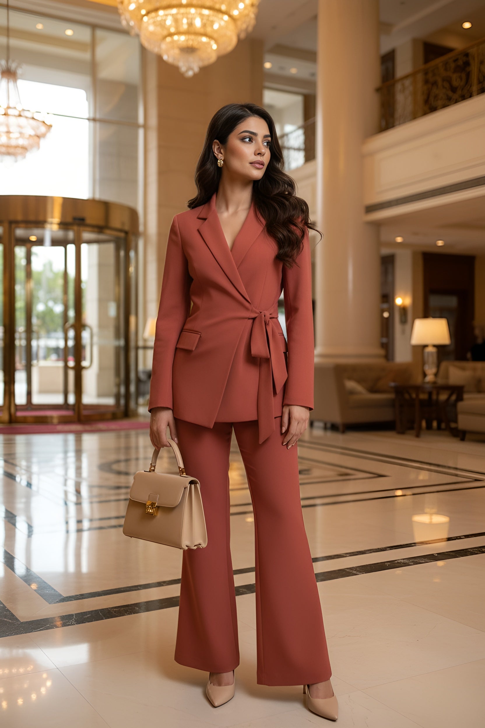 Terra Grace Blazer and Pantsuit Co-ord