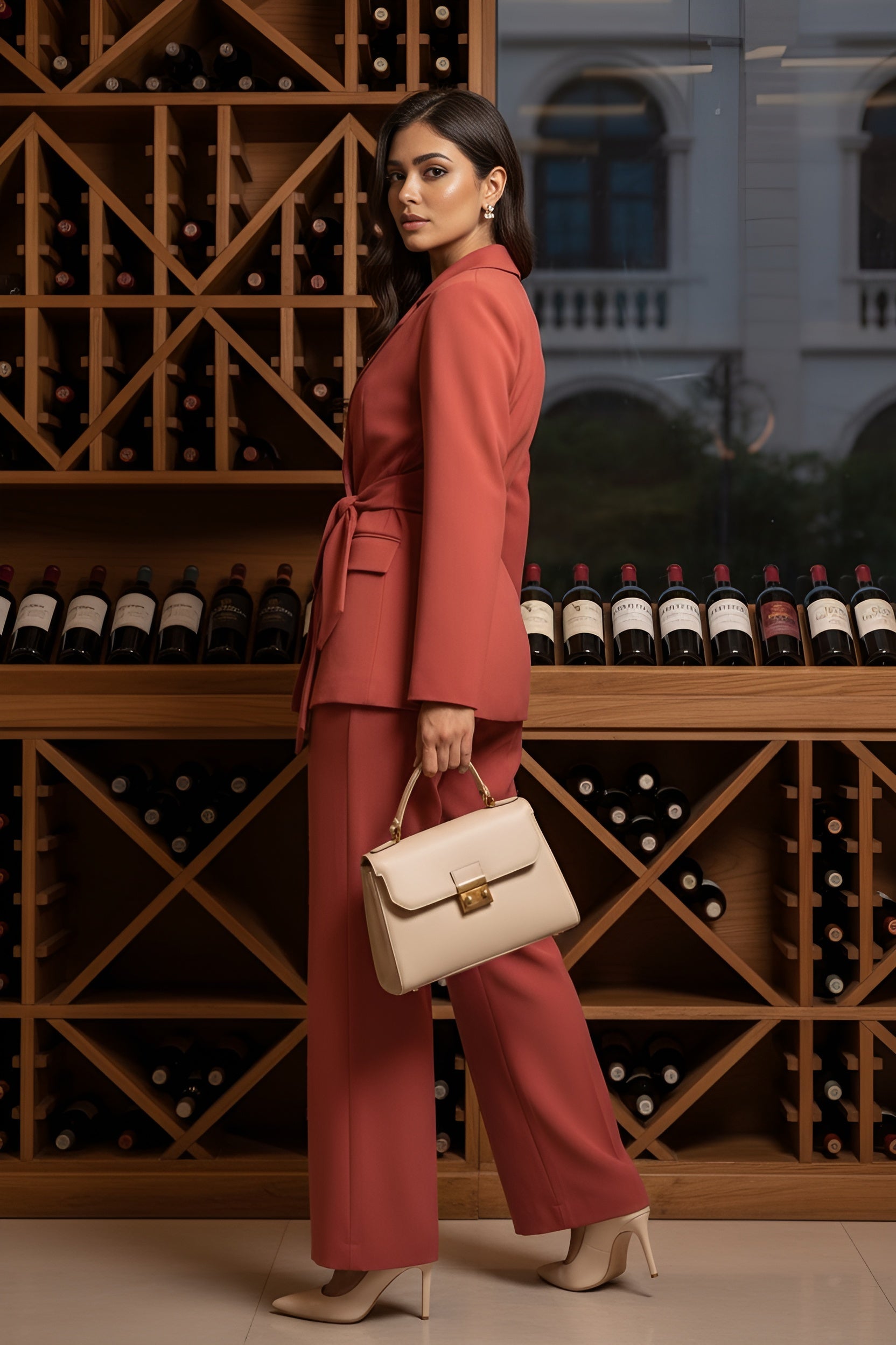 Terra Grace Blazer and Pantsuit Co-ord